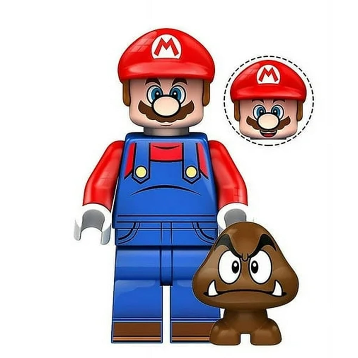 Mfg2020 6 Pack Super Mario Minifigures Lego Compatible