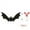 E, variant on Halloween Clearance Boovnll 10Pcs Halloween Bats, Realistic Scary Black Bats DIY Hanging Halloween Wall Decor for Indoor Outdoor Home Graveyard Party Supplies, Halloween Decorations