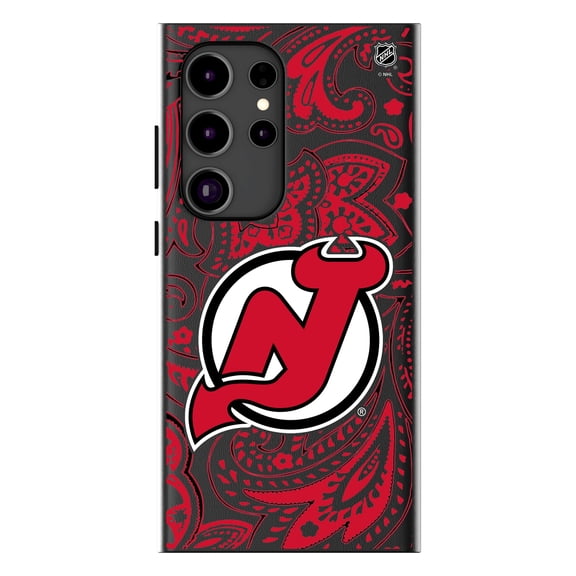 Keyscaper New Jersey Devils Paisley Galaxy Magnetic Bump Case