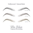 thumbnail image 3 of Pegatinas para tatuajes de cejas Bliss and Beyond USA, 2 hojas, 3 of 8