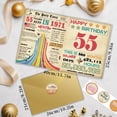 thumbnail image 3 of Tarjeta de cumpleaños FOBELEC 55th Remarkable de 55 años para mujeres y hombres, 3 of 7