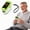 green, variant on Fingertip Pulse Oximeter, Blood Oxygen Saturation Monitor with Lanyard, SpO2 & Pulse Rate Tracker for Sports, Fitness, and Aviation Use (Battery Not Included)-Purple