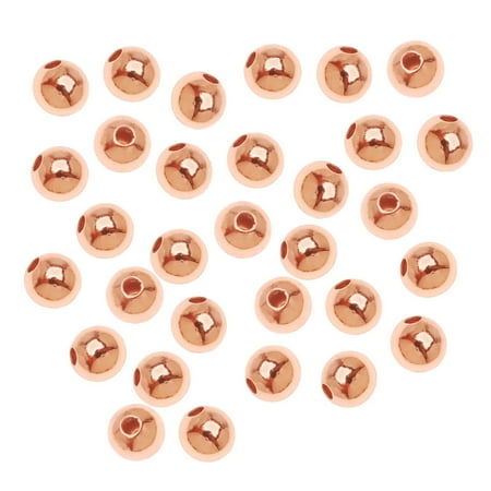 Bright Copper Bead - Bright Copper Plated Round Beads 4mm (144)