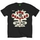 thumbnail image 1 of The Beatles - Camiseta Hey Jude/Revolution para Adultos Unisex (Negro), 1 of 2