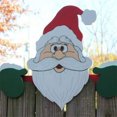 thumbnail image 1 of Decoración de valla de madera, decoración perfecta, adorno de jardín de césped duradero, decoración de Navidad al aire libre (Santa Claus) Zhivalor D1-CHB-0387, 1 of 4