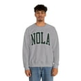 thumbnail image 5 of NOLA New Orleans Louisiana Sweatshirt Gifts Crew Neck Shirt Long Sleeve, 5 of 7