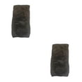 thumbnail image 3 of Guardoinrt Embrace Winter With Snug Long Leg Warmers Skin Friendly Plush Over Knee Socks black 2Set, 3 of 6