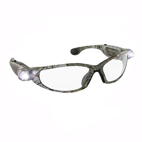 SAS Safety LED Camo Green Safety Glasses 5421
