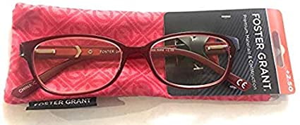 Foster Grant Evalina Reading Glasses Wine +1.75