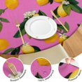 thumbnail image 4 of Round Picnic Table Cloth 100% Waterproof & Oil Proof, Elastic Fitted Table Cover for 36"-44" Round Tables, for Dining, Camping, Outdoor, 4 of 7