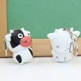 thumbnail image 5 of NaierhgLED Lighting Cow Pendant Key Chain Creative Keychain Keyring Gift, 5 of 5