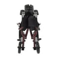 thumbnail image 3 of Drive Medical Fly Lite Aluminum 19 In Wide Seat Transport Wheelchair, Red, 3 of 6