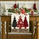 thumbnail image 4 of Camino de Mesa Navideño de 33 X 183 Cm | Decoración Navideña de Poliéster Multicolor | Diseño de Copos de Nieve y Árboles Invernales | Decoración Duradera y Lavable para Fiestas En La Cocina, 4 of 6