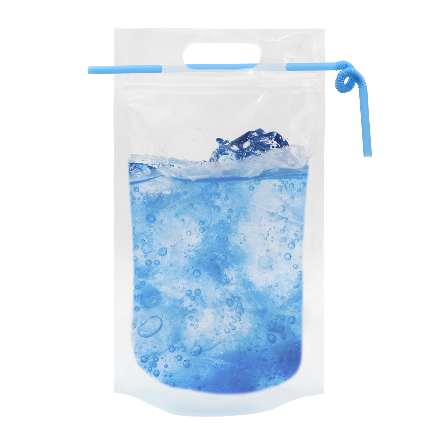 Frosted Drink Pouch 5 1/16 x 1 9/16 x 9 10 pack DP1F
