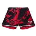 thumbnail image 2 of Women's Mitchell & Ness  Black Chicago Bulls Marble Shorts, 2 of 4