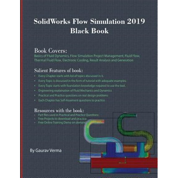 Pre-Owned SolidWorks Flow Simulation 2019 Black Book