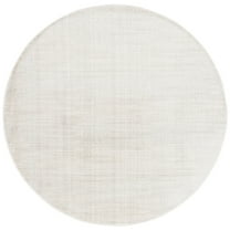 SAFAVIEH Herat Keeley Solid Area Rug, Ivory/Beige, 8' x 8' Round