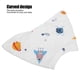 thumbnail image 3 of Cotton Soft Baby Burp Cloth Cartoon Pattern Cute Washable Infant Newborn Bib Towel, 3 of 3