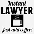 thumbnail image 3 of CafePress - Instant Lawyer Just Add Coffee Baseball Jersey - Cotton Baseball Jersey, 3/4 Raglan Sleeve Shirt, 3 of 4