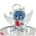 thumbnail image 4 of Glass Baron Angel Bear with Red Heart Figurine, 4 of 6