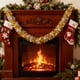 thumbnail image 4 of Christmas Tree Garland Striped Wool Decorations for Home Holiday Party Office Indoor Festive Scene Setup Ornament, 4 of 6