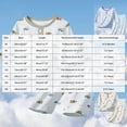 thumbnail image 3 of NOLDARES Toddler Baby Boy Clothes Long Sleeve Crewneck Sweatshirt with Pants Spring Fall Winter Outfits(Light Blue,4-5 Y), 3 of 5