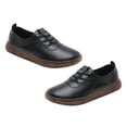 thumbnail image 1 of 1 par de zapatos de cuero para mujer, zapatos planos, zapatillas elegantes para mujer, zapatos casuales, 1 of 8