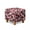 Leopard, variant on Jiueut Heart Print Ottoman Slipcover, Removable Footrest Sofa Cover Washable Square Footstool Slipcover with Elastic Bottom for Living Room Valentine's Day Decor