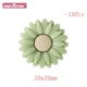 thumbnail image 1 of 5/10pcs/Lot Baby Pacifier Silicone Beads Newborn Accessories Cartoon Sunflower Teether Teething Toys Baby Care Tools Free BPA, 1 of 5