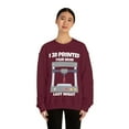 thumbnail image 3 of I 3d printed your mom last night, 3D Printer hobbies maker - Unisex Heavy Blend Crewneck Sweatshirt, 3 of 9