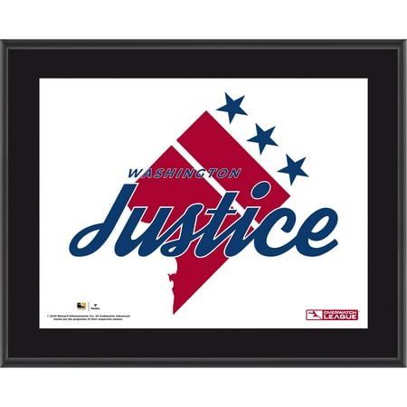 Washington Justice Fanatics Authentic 10.5" x 13" Overwatch League Hometown 2.0 Sublimated Plaque