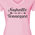 thumbnail image 4 of Inktastic Nashville Tennessee Est.1779 Women's V-Neck T-Shirt, 4 of 5