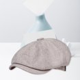 thumbnail image 6 of Jiibva Men's Breathable Octagonal Cap Vintage Newsboy Hat Casual Beret Hat Fashion Hip Hop Cap Street Cap for Spring Summer, 6 of 7