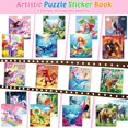 thumbnail image 2 of 4Pcs Paint by Number Sticker for Kids Ages 4-8, Travel Sticker Activity with Stories for Girls, Screen-Free Airplane & Car Toy, Educational Puzzle Easter Craft Gift for Toddlers 3-12, 2 of 7
