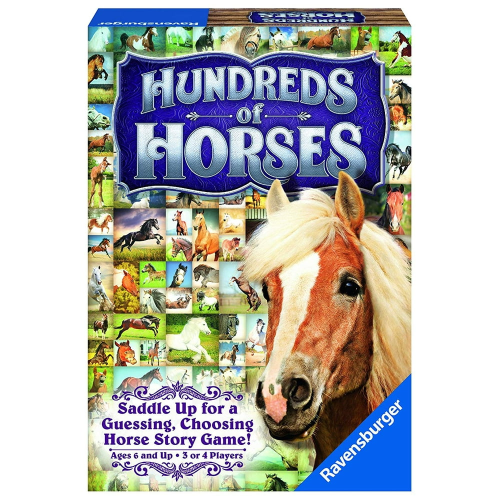 Hundreds of Horses Children's Game, Saddle Up for a guessing, choosing