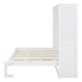 thumbnail image 6 of Space-Saving Queen Murphy Bed Wall Bed with Mattress Support, Foldable Cabinet Design for Guest Rooms & Small Spaces, Durable MDF Frame with Dual Piston Mechanism, 6 of 9