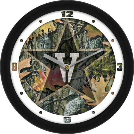 Commodore Clock - Vanderbilt Camo Wall Clock