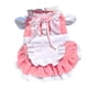 thumbnail image 1 of 1 Uds. Traje de sirvienta para padres e hijos mascota gato perro suministros de ropa de primavera y verano puede colgar la falda de perro que camina de tracción MFZFUKR BST3055822-2, 1 of 6