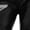 Black White, variant on Kids Girls Modern Street Hip Hop Jazz Dance Outfits Long Sleeve Metallic Hoodie Crop Top and Pants Set Silver Black 12
