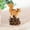 with pine cone, variant on koolsoo Garden Squirrel Sculpture Squirrel Statue Outdoor Weatherproof Resin Squirrel Figurine for Park Landscaping Lawn Fairy Garden with acorn