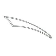 Genuine OE Volvo Lift Gate Glass Seal - 8678649 Fits select: 2018-2021 VOLVO XC60, 2016-2021 VOLVO XC90