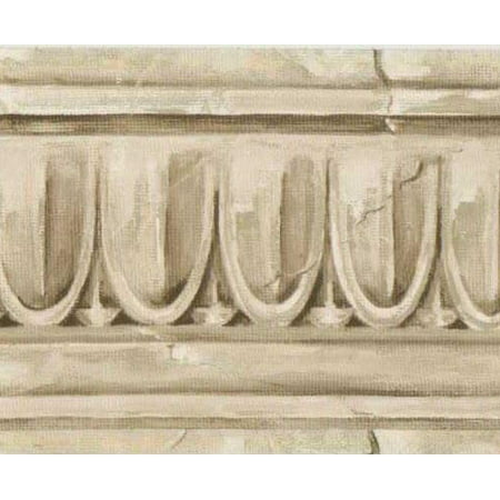 877972 Architectural Crown Moulding Wallpaper