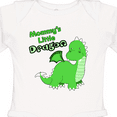 thumbnail image 4 of Inktastic Mommy's Little Dragon Boys or Girls Long Sleeve Baby Bodysuit, 4 of 5
