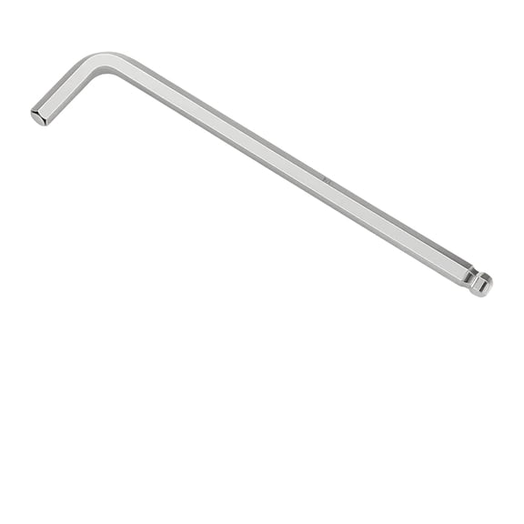 1/4" Ball End Hex Key Allen Wrench, SAE Internal Hexagonal, Wrench L Shaped Long Arm Repairing Tool, CR-V