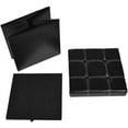 thumbnail image 5 of Achim Collapsible Tufted Storage Ottoman, Faux Leather 15" x 15" x 15", 5 of 9