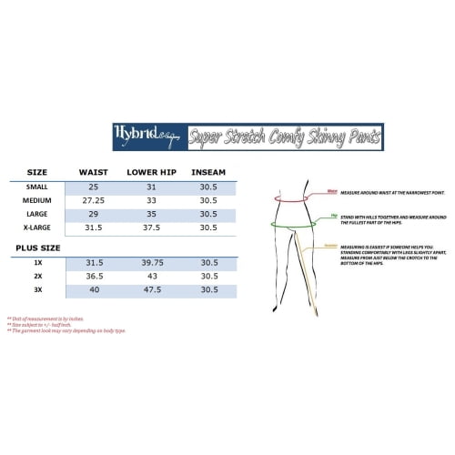 Capri Hybrid Womens Hyper Ultra Stretch Comfy Skinny Pants Bermuda