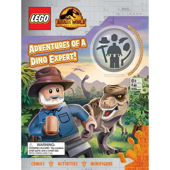 Pre-Owned Lego Jurassic World: Adventures of a Dino Expert! (Paperback) 079444962X 9780794449629