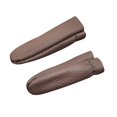 thumbnail image 3 of 2 Pcs Thumb Protector Thimble Thimble Metal Thimble Quilting Thimbles Leather Thimble Knitting Thimble, 3 of 4