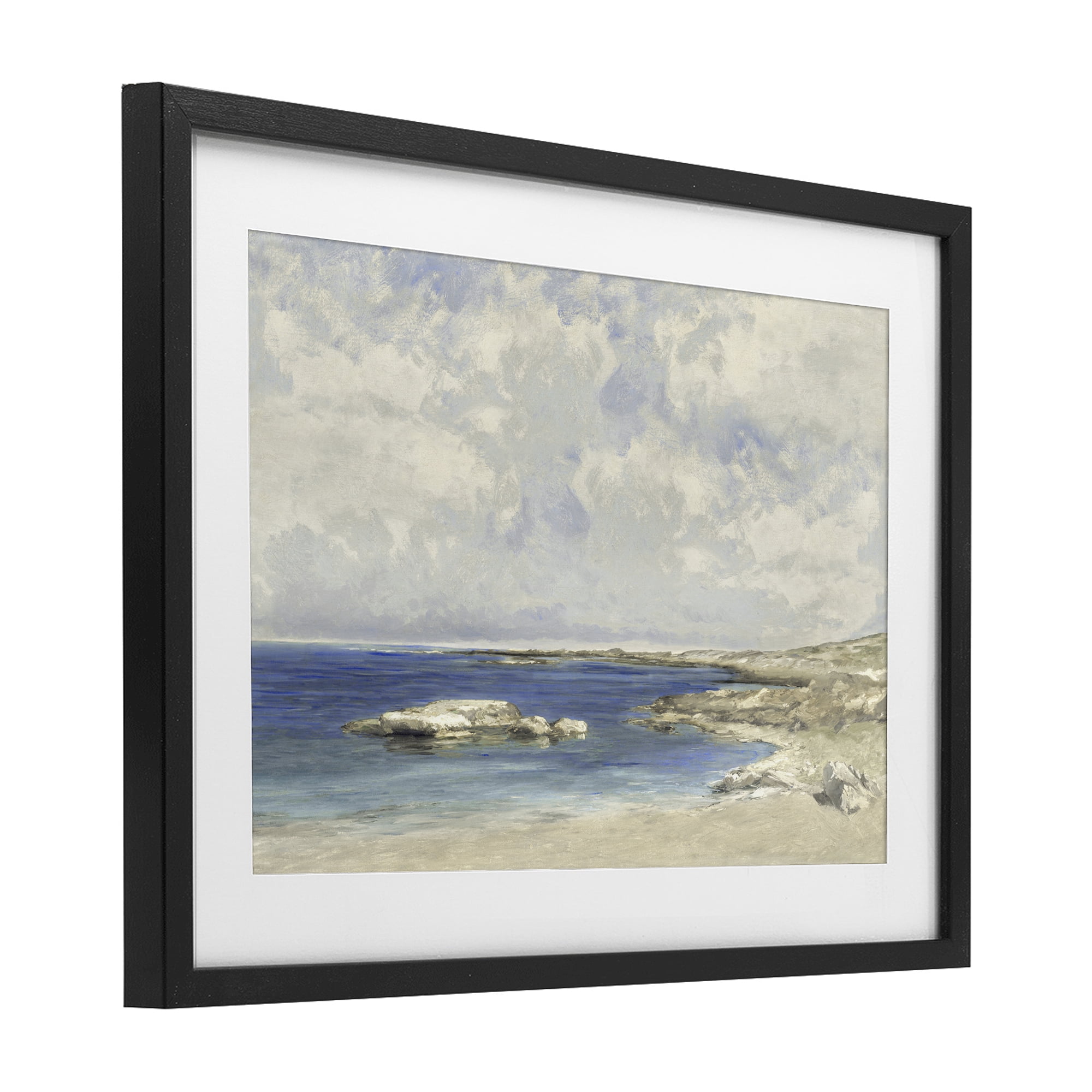 Stupell Industries Pond At Morning Black Framed Print Under Glass, design by Christy McKee