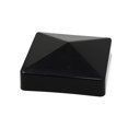 thumbnail image 2 of 4X4 (True) (100mm) Fence Post Plastic Pyramid Post Cap For A Post Black - 15 Pack, 2 of 10